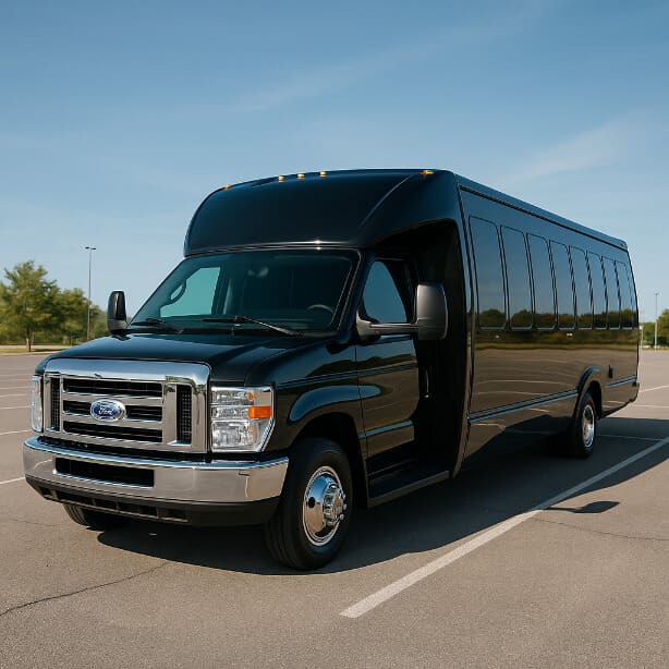 League City Coach Bus Service 18 Passenger Minibus