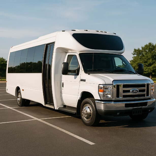 League City Coach Bus Service 20 Passenger Minibus