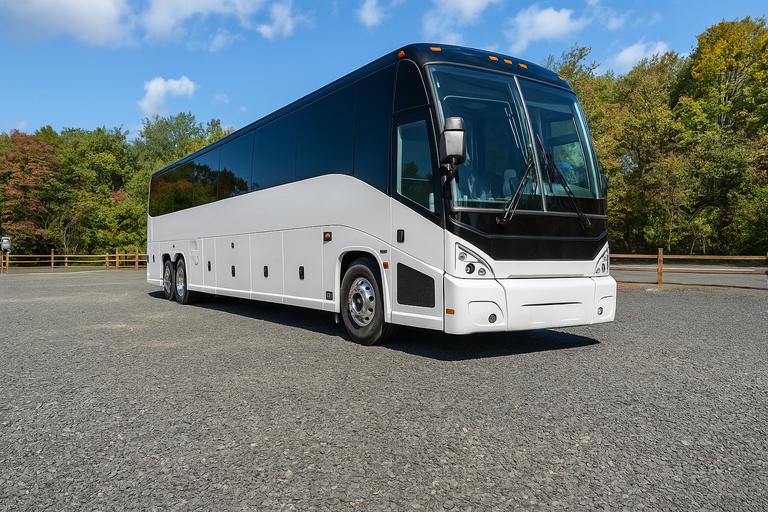 League City Coach Bus Service 56 Passenger Coach Bus