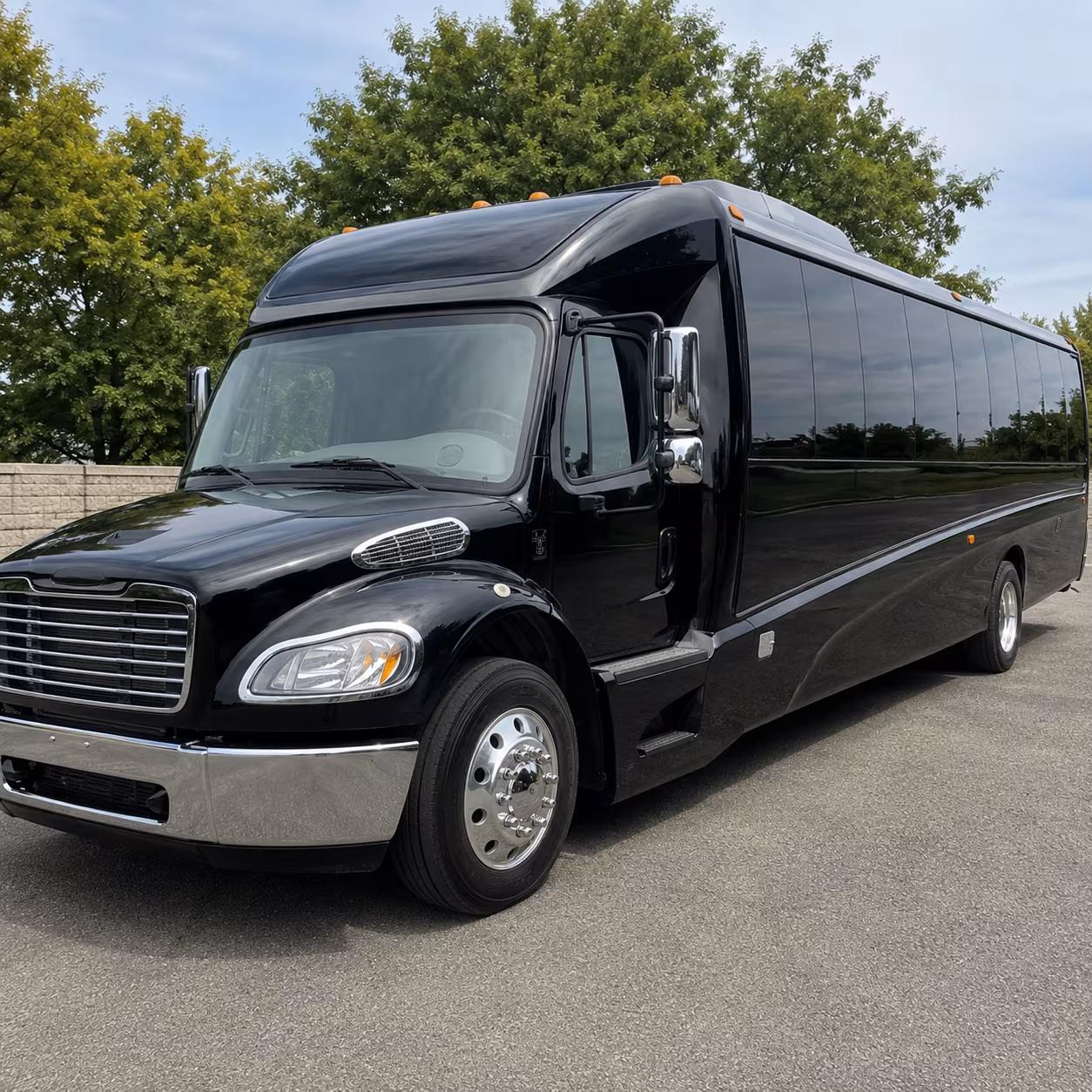 corporate airport transfer buses serving hou and iah