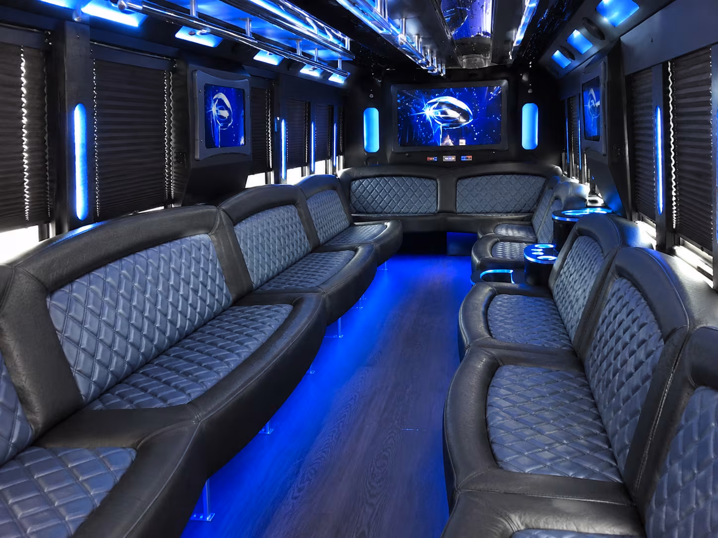 houston area concert venues league city party bus rental