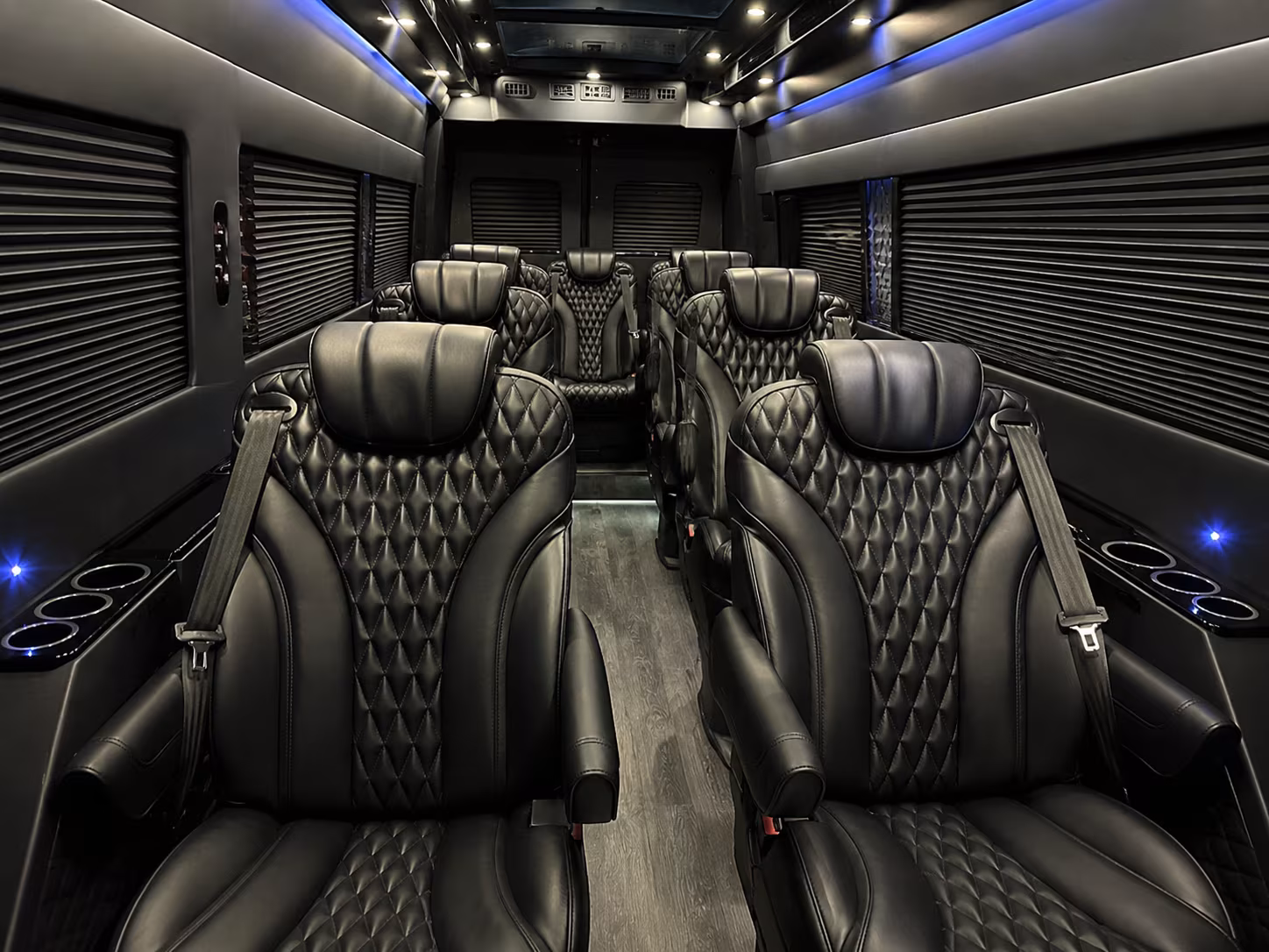 league city corporate event transportation onboard seating