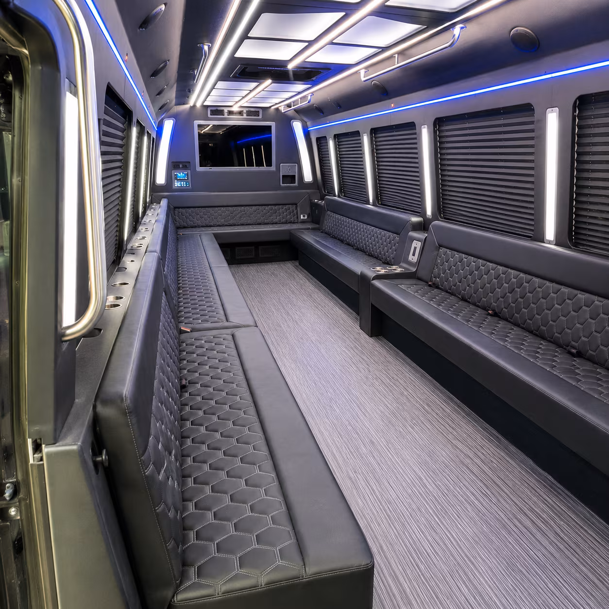 league city party bus inside