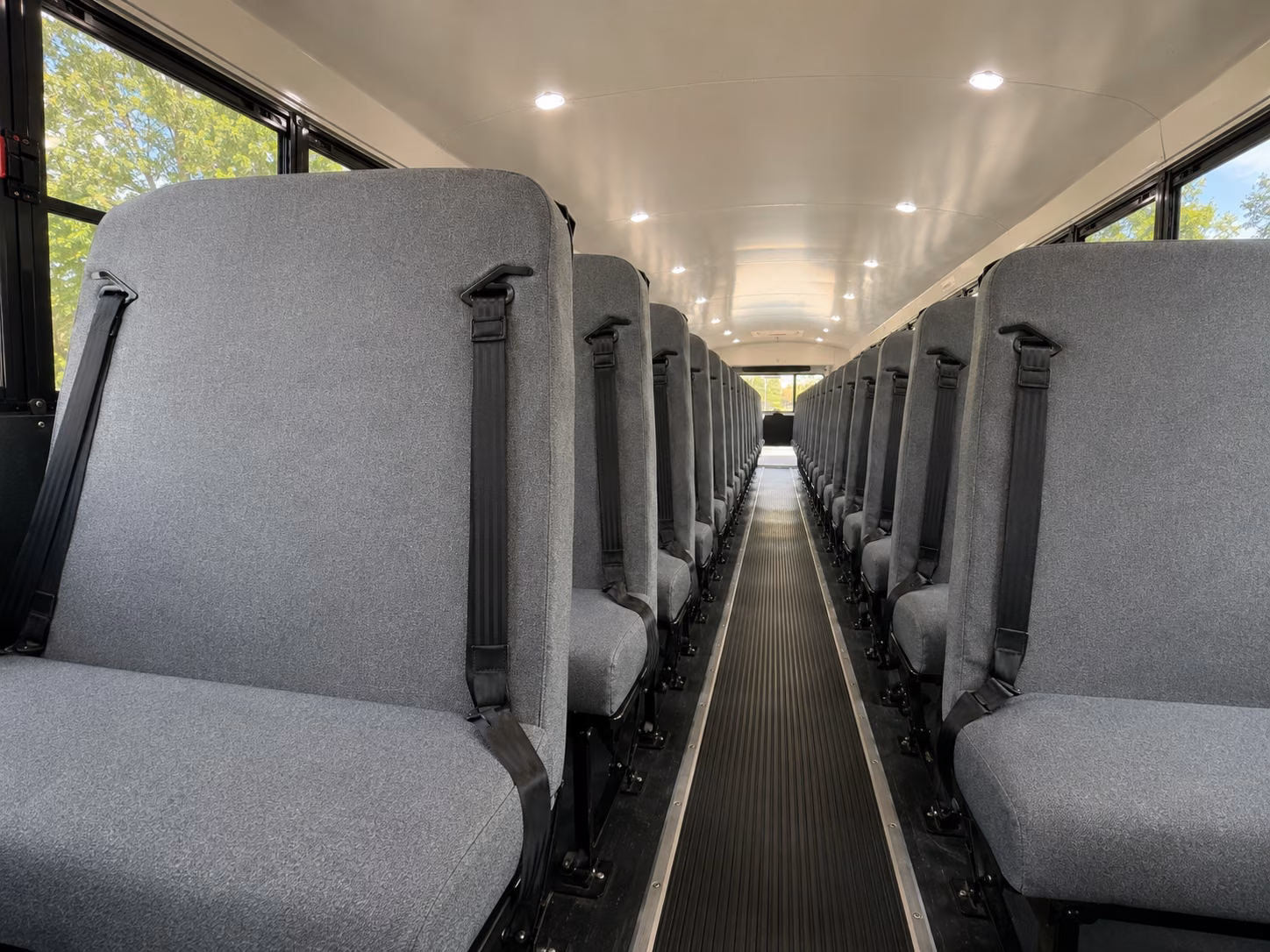 league city school bus interior