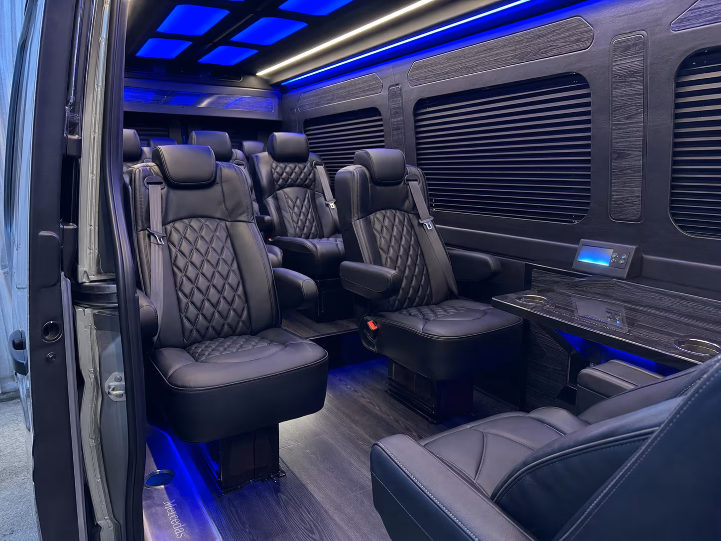 league city sprinter van with driver interior