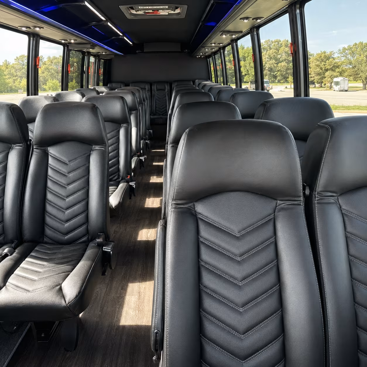 minibuses for league city wedding parties traveling to galveston island venues