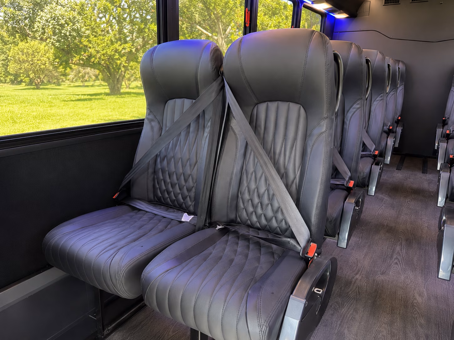 what kind of bus am i looking for and how does that change the price in league city